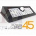 OkaeYa 45 LED Solar Motion Sensor Wall Light